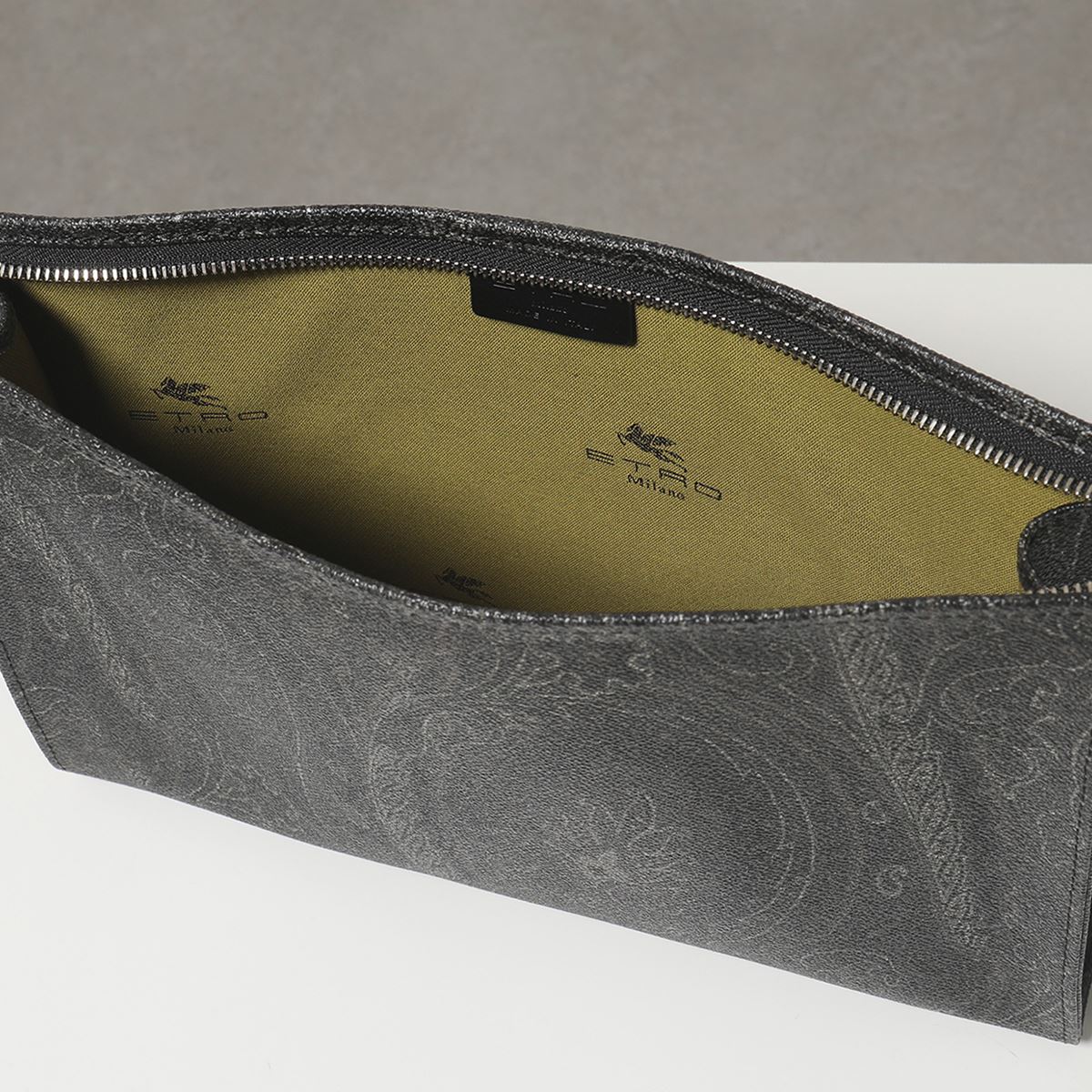 楽天市場】ETRO エトロ 00053 8007 クラッチバッグ PVC ペイズリー柄