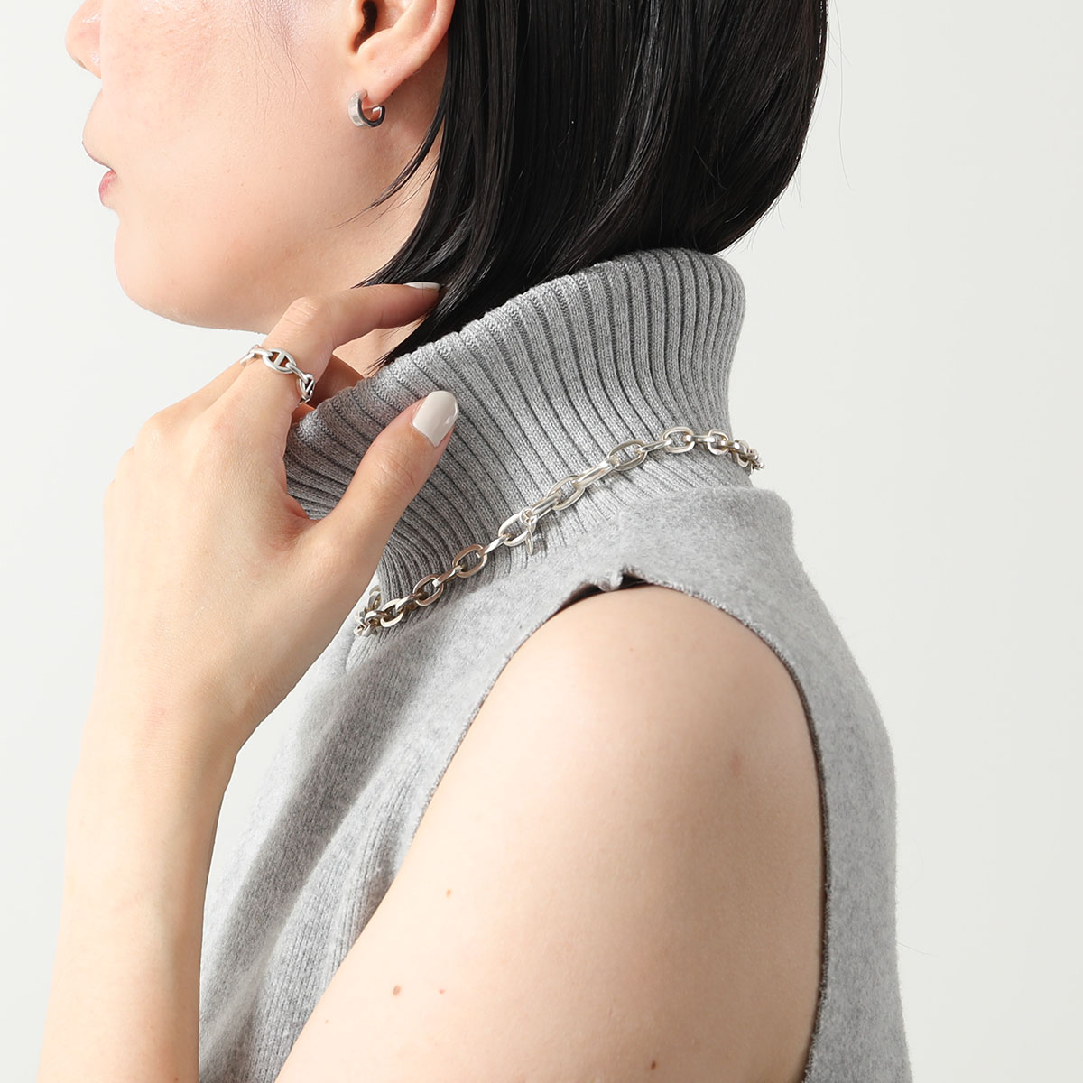 楽天市場】MM6 エムエムシックス メゾンマルジェラ フープピアス