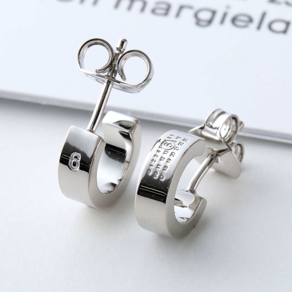 楽天市場】MM6 エムエムシックス メゾンマルジェラ フープピアス