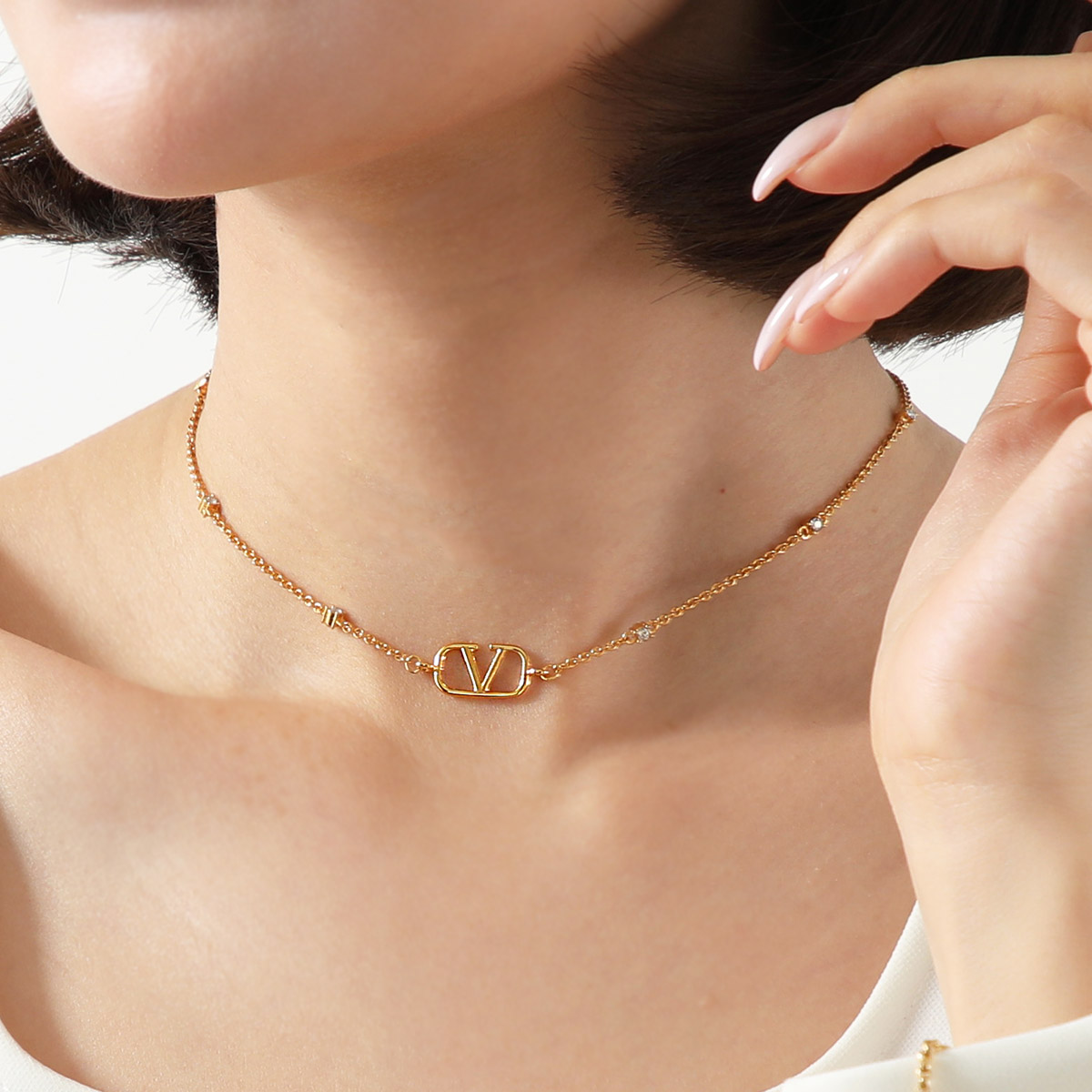 楽天市場】VALENTINO ヴァレンティノ ネックレス 7W2J0T54YCW