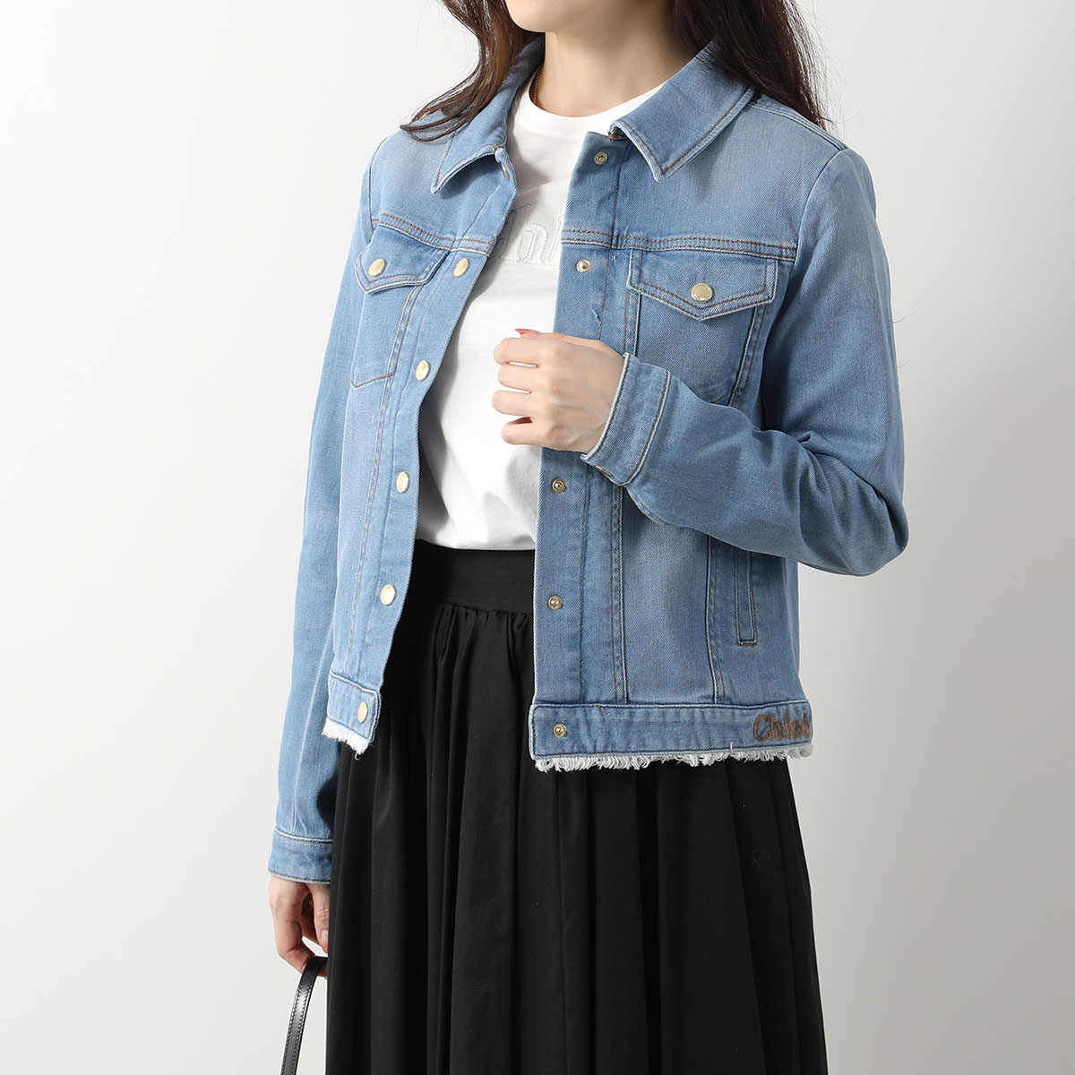 楽天市場】Chloe Kids クロエ キッズ デニムジャケット C20117