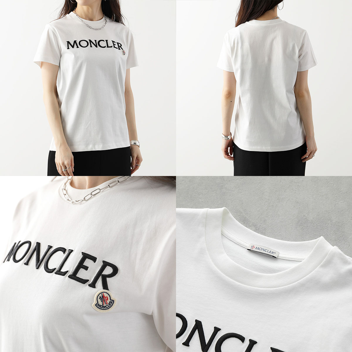 楽天市場】MONCLER モンクレール 半袖Tシャツ 8C00006 8C00009 829HP