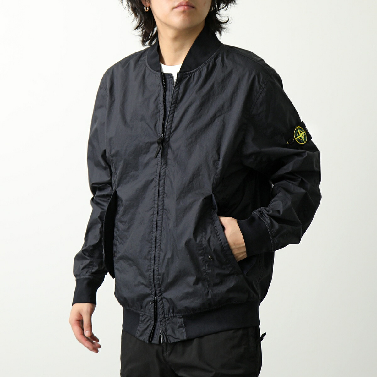 楽天市場】STONE ISLAND ストーンアイランド ブルゾン 801541223