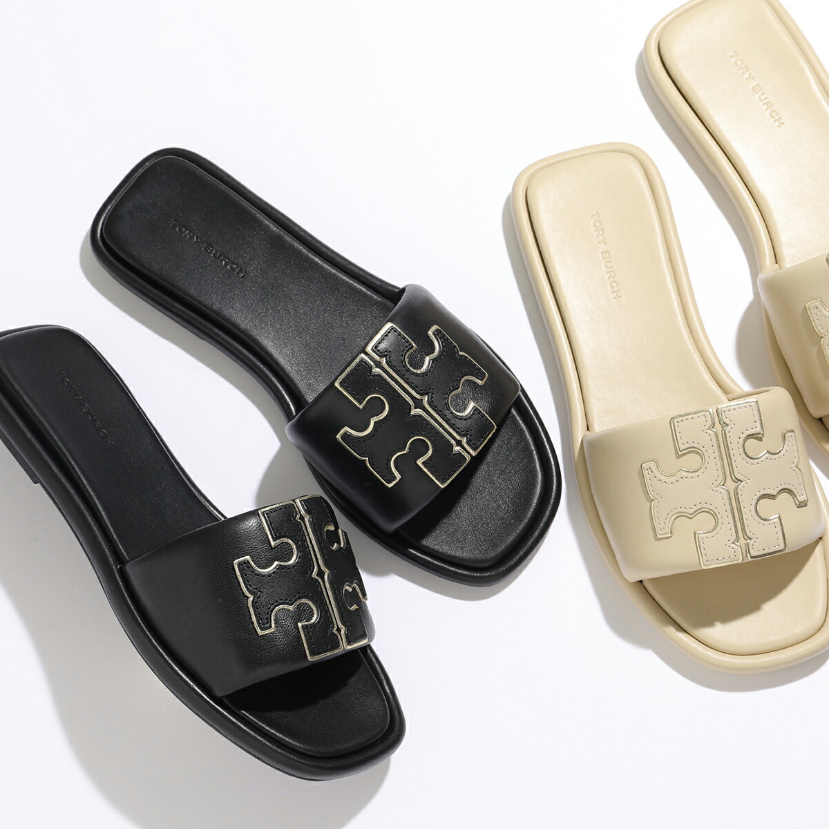 楽天市場】TORY BURCH トリーバーチ サンダル DOUBLE T SPORT SLIDE