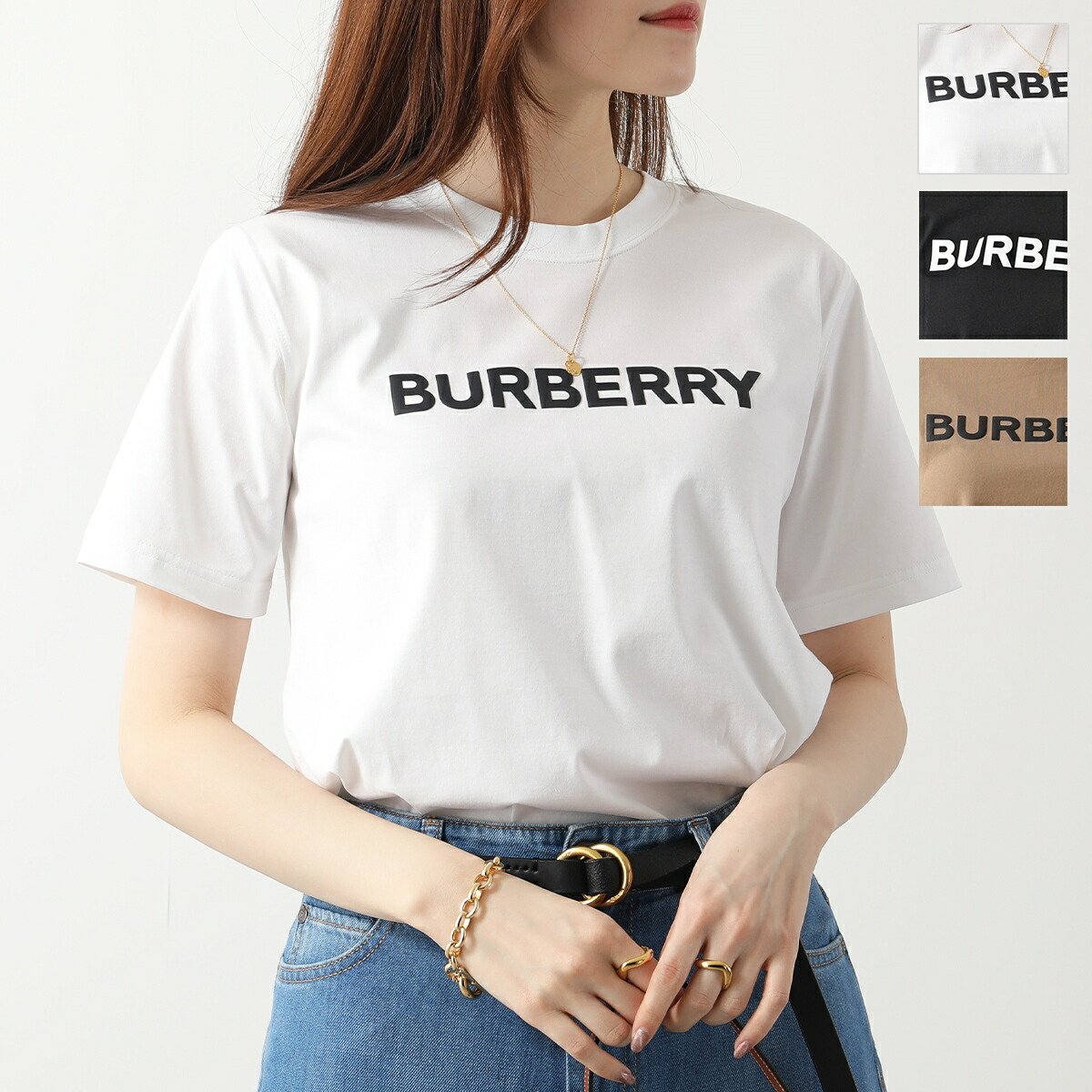 楽天市場】BURBERRY バーバリー Tシャツ MARGOT BRN ORG 8080325