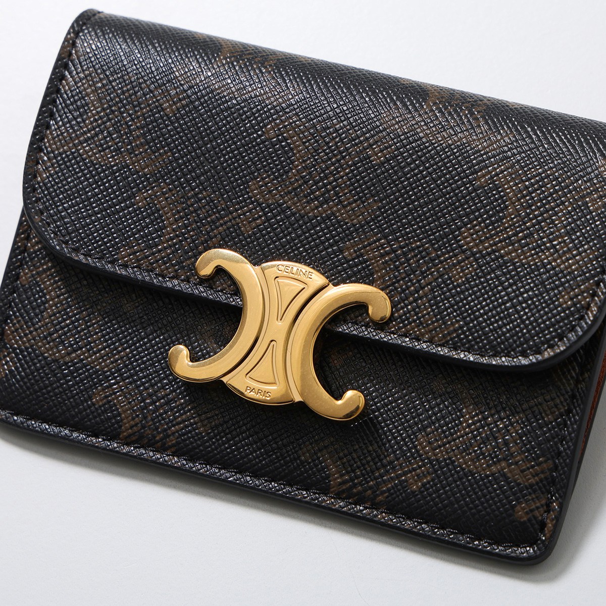 楽天市場】CELINE セリーヌ カードケース 10I582CPJ.04LU TRIOMPHE