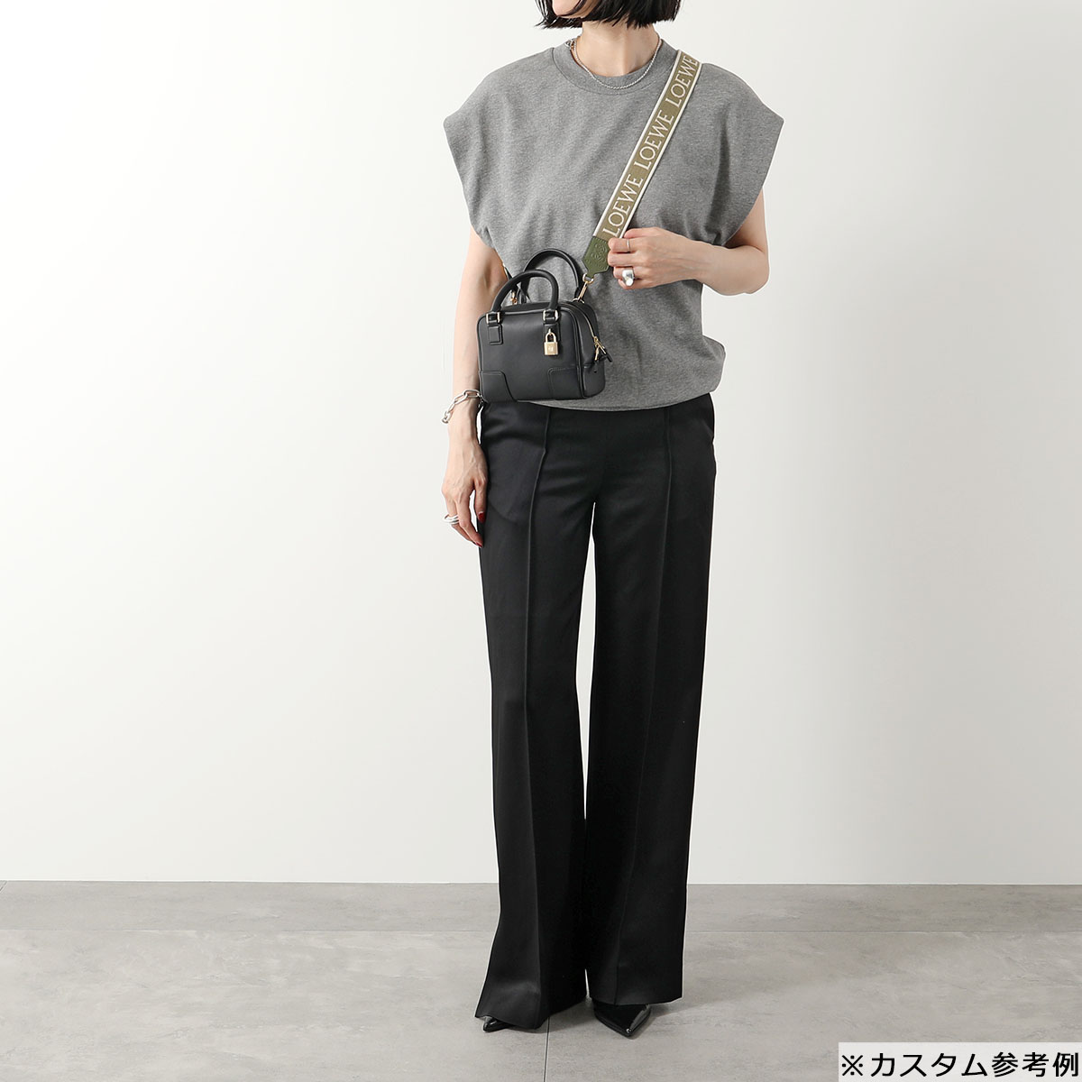 楽天市場】LOEWE ロエベ ショルダーベルト ANAGRAM STRAP アナグラム