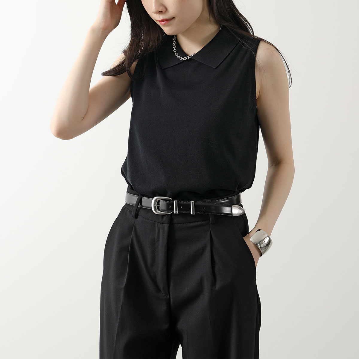 楽天市場】CELINE セリーヌ ベルト Medium 25mm 45BAG3A01.38SI メンズ