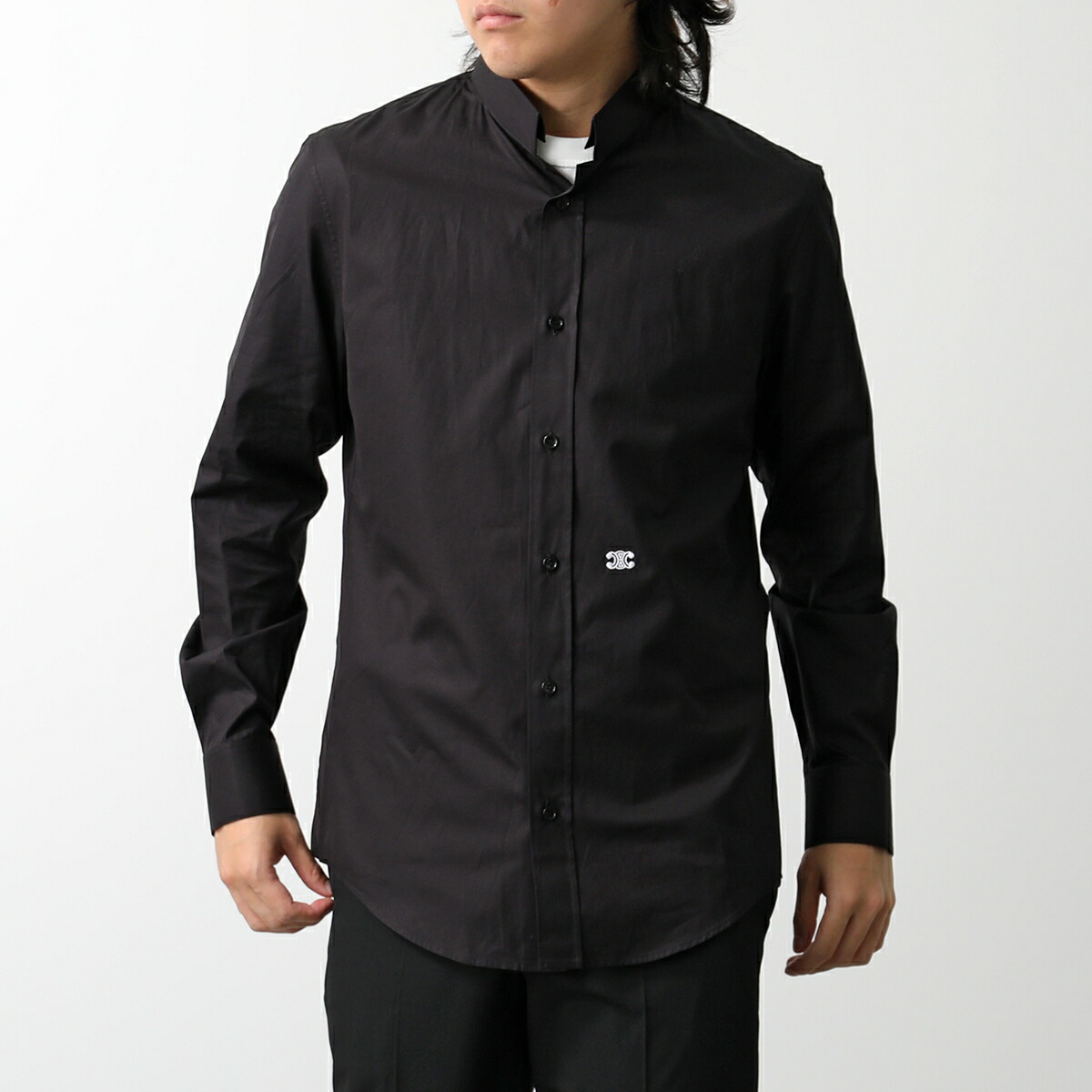 楽天市場】CELINE セリーヌ シャツ 2C58B091F.38NO メンズ インバー