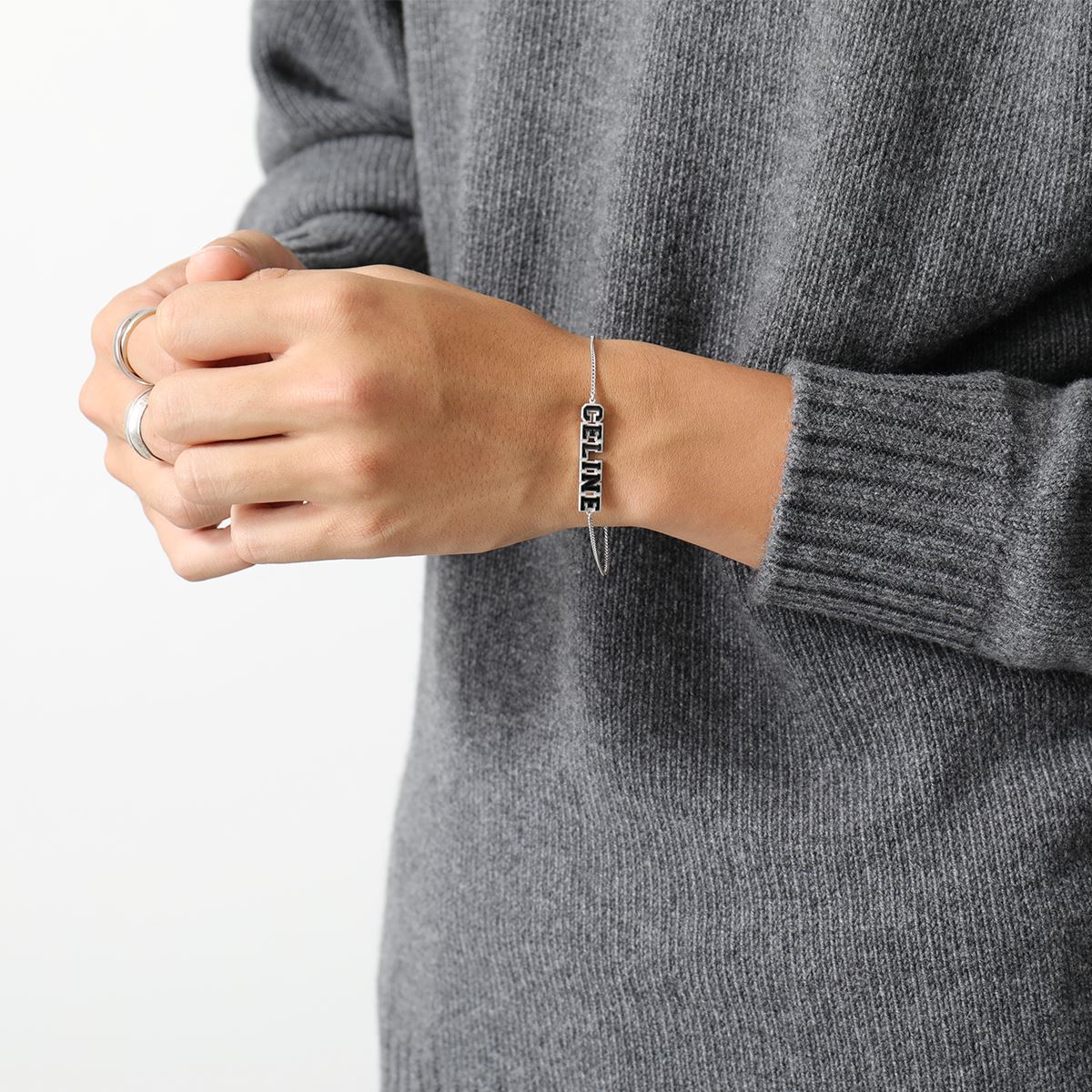 楽天市場】CELINE セリーヌ ユニヴェルシテ ブレスレット 460DU6SSE