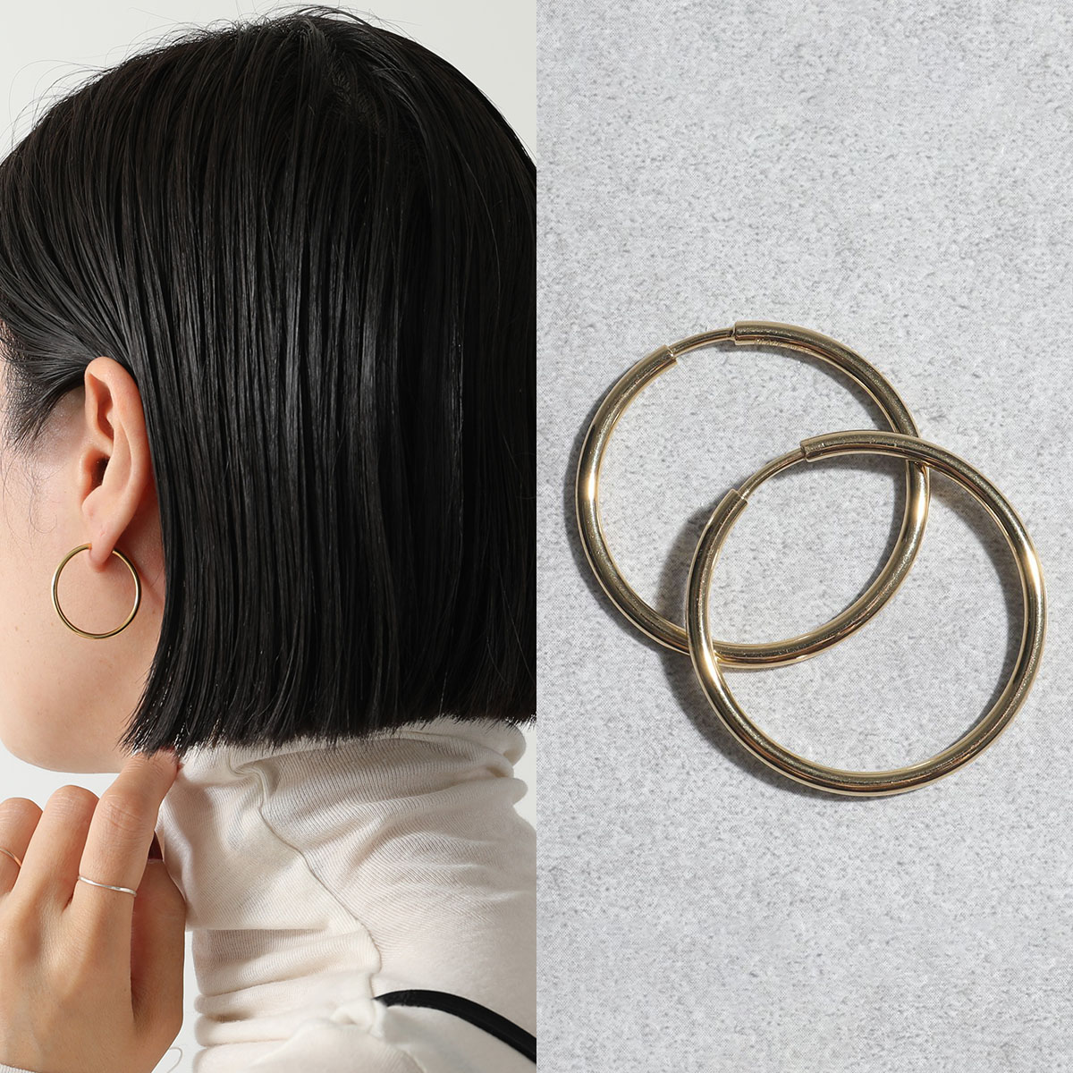 楽天市場】MARIA BLACK マリアブラック ピアス Senorita 25 Hoops