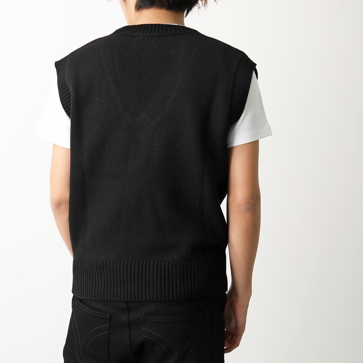 楽天市場】ami paris アミパリス ベスト UKS702.018 メンズ ジレ V