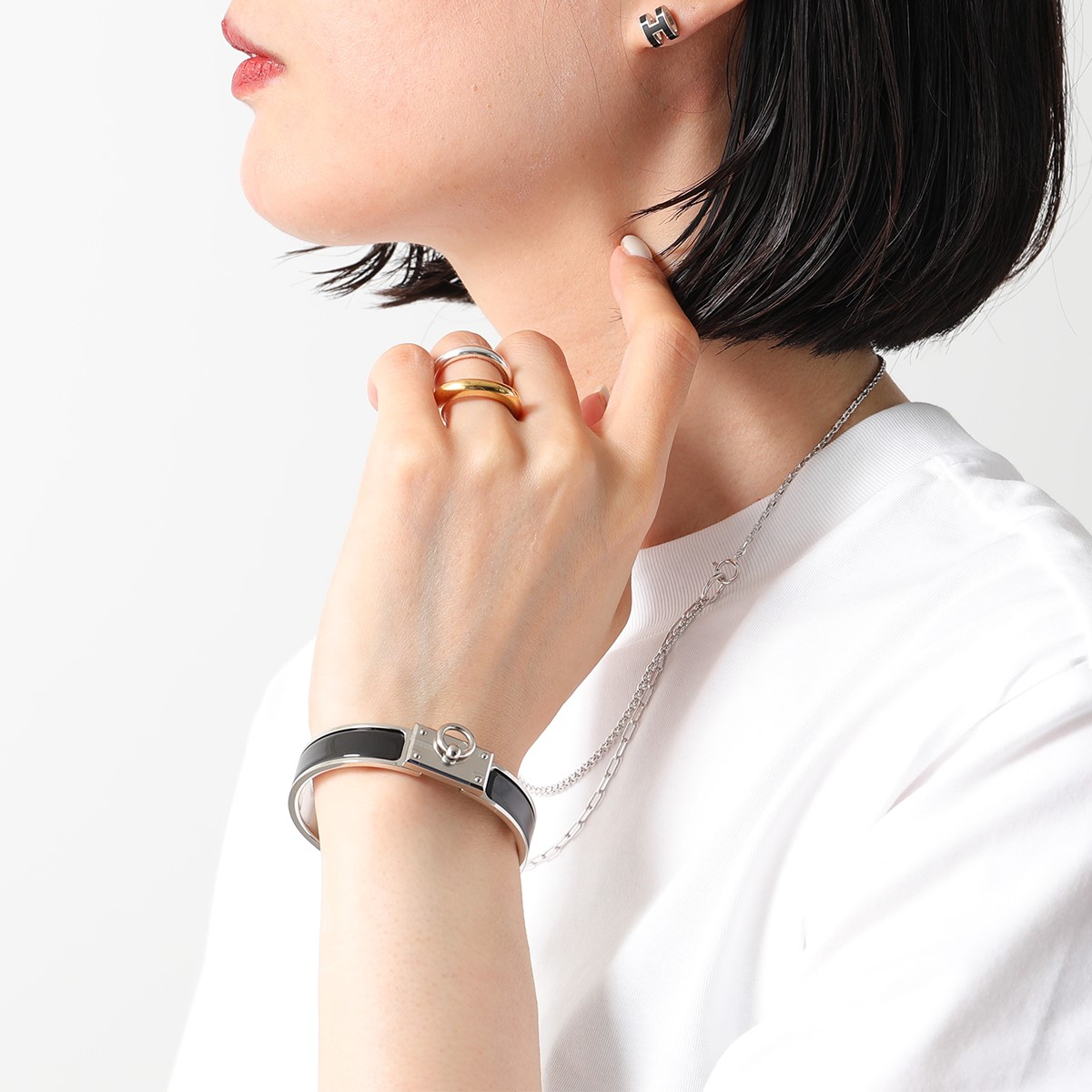 楽天市場】HERMES エルメス ブレスレット CLIC ANNEAU クリック アノー