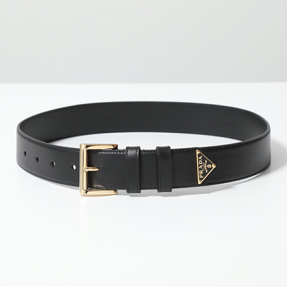 楽天市場】PRADA プラダ ベルト 1CC545 8NQ レディース レザー メタル