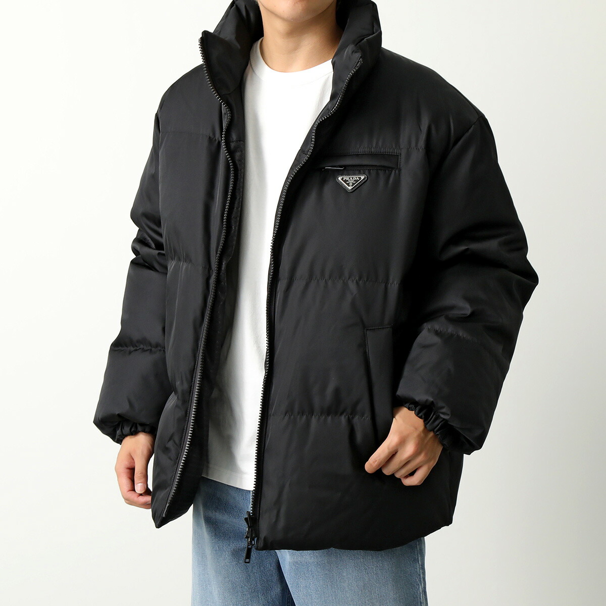 楽天市場】PRADA プラダ ダウンジャケット SGC045 1WQ8 メンズ Re