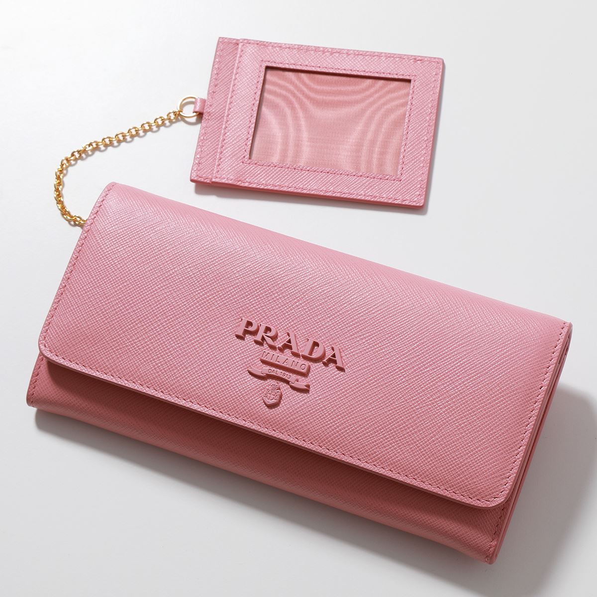 楽天市場】PRADA プラダ 二つ折り長財布 1MH132 2EBW レディース