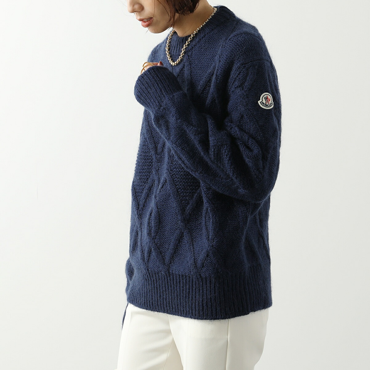 楽天市場】MONCLER モンクレール ニット 9C00012 M2106 レディース