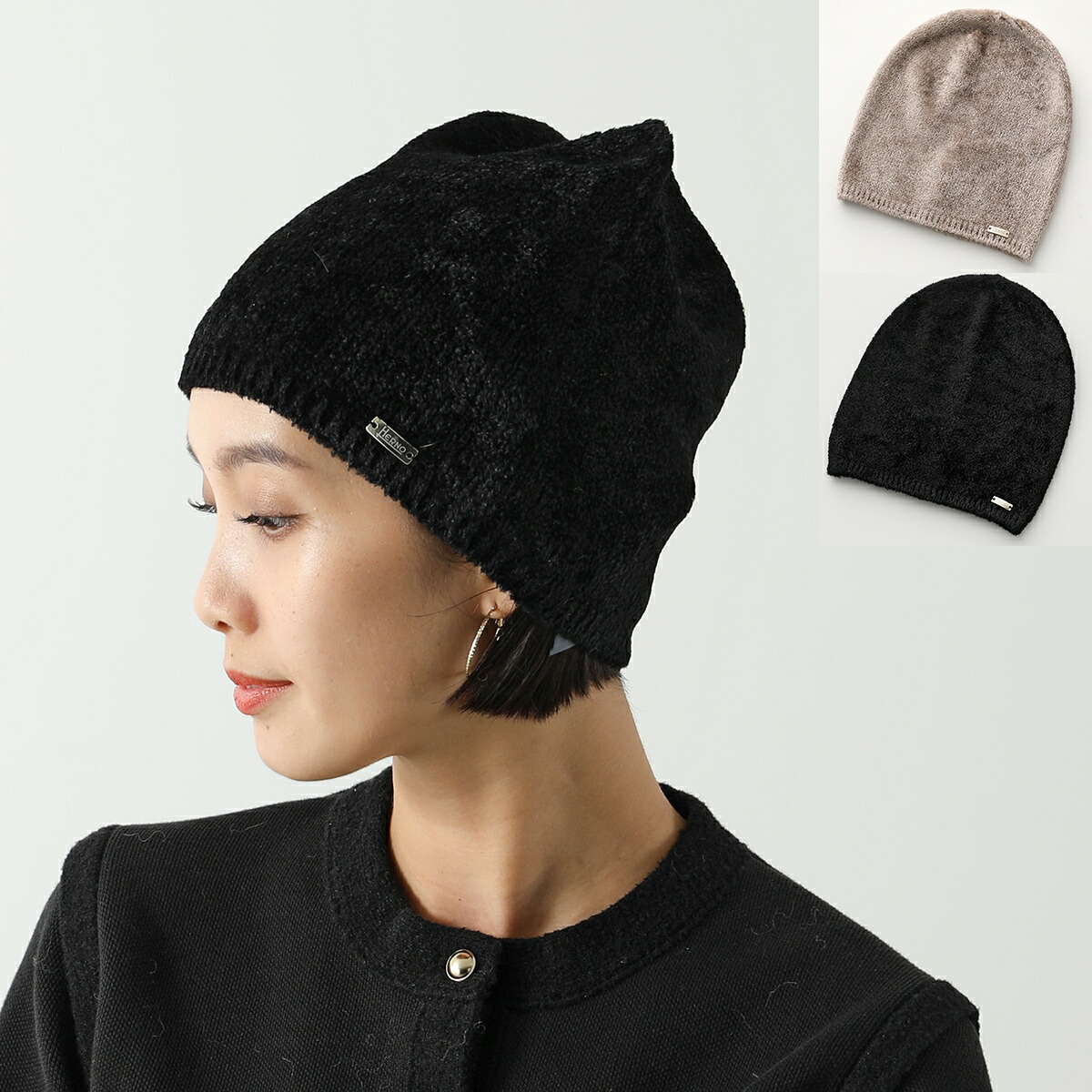 楽天市場】HERNO Resort ヘルノ リゾート ニット帽 BER0003DR 76022