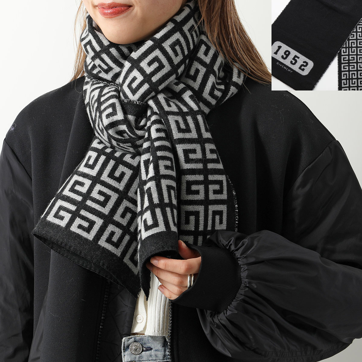 楽天市場】GIVENCHY ジバンシィ マフラー GV3518 J4968 レディース 4G