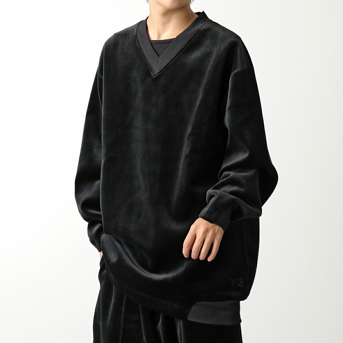 楽天市場】Y-3 ワイスリー トレーナー VELVET CREW ベルベット クルー