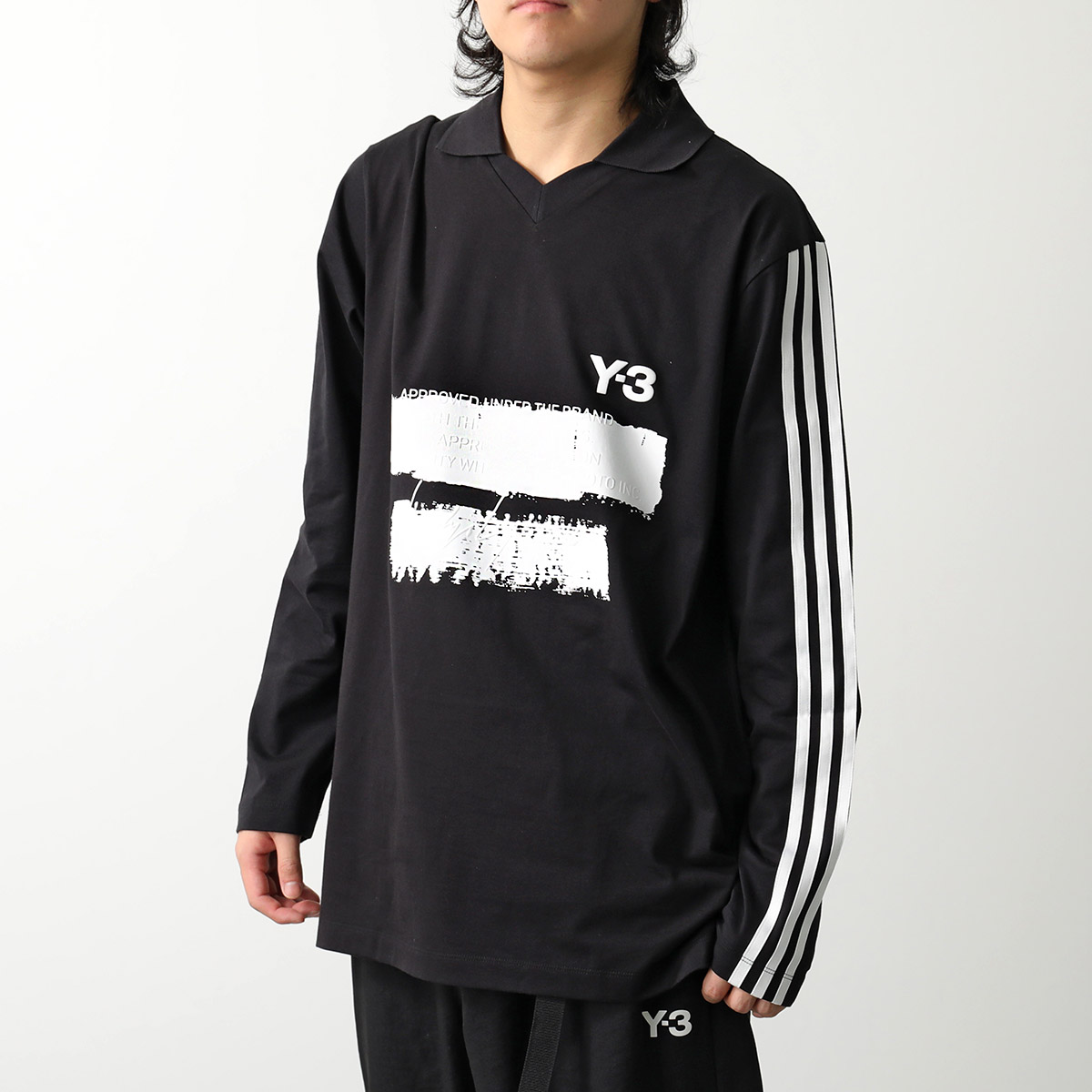 楽天市場】Y-3 ワイスリー ロングスリーブ Tシャツ U GFX LOGO LS T