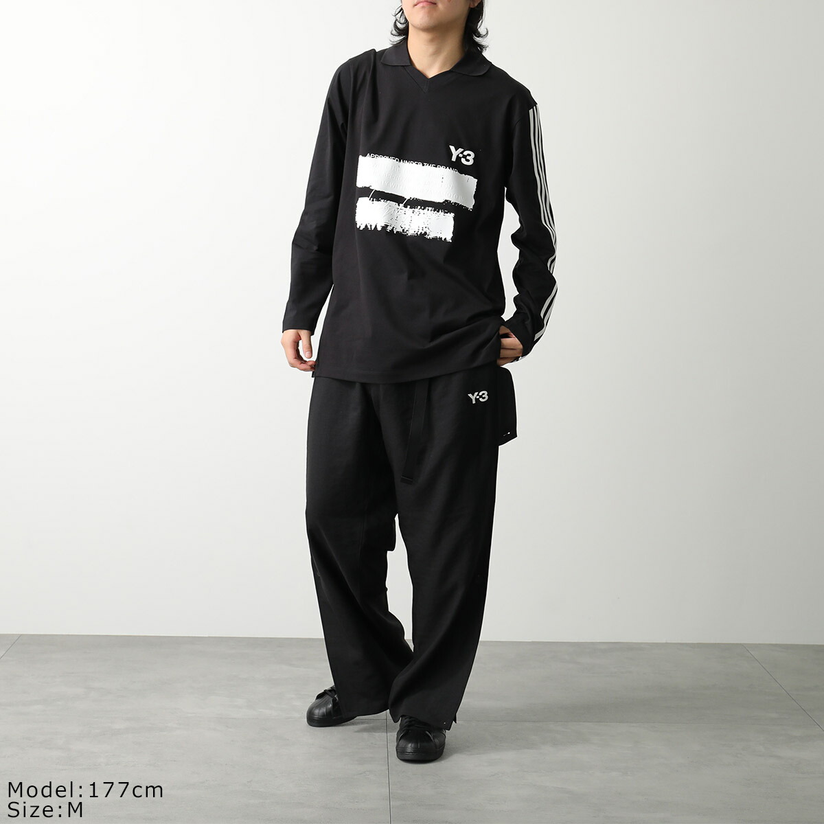 楽天市場】Y-3 ワイスリー ロングスリーブ Tシャツ U GFX LOGO LS T