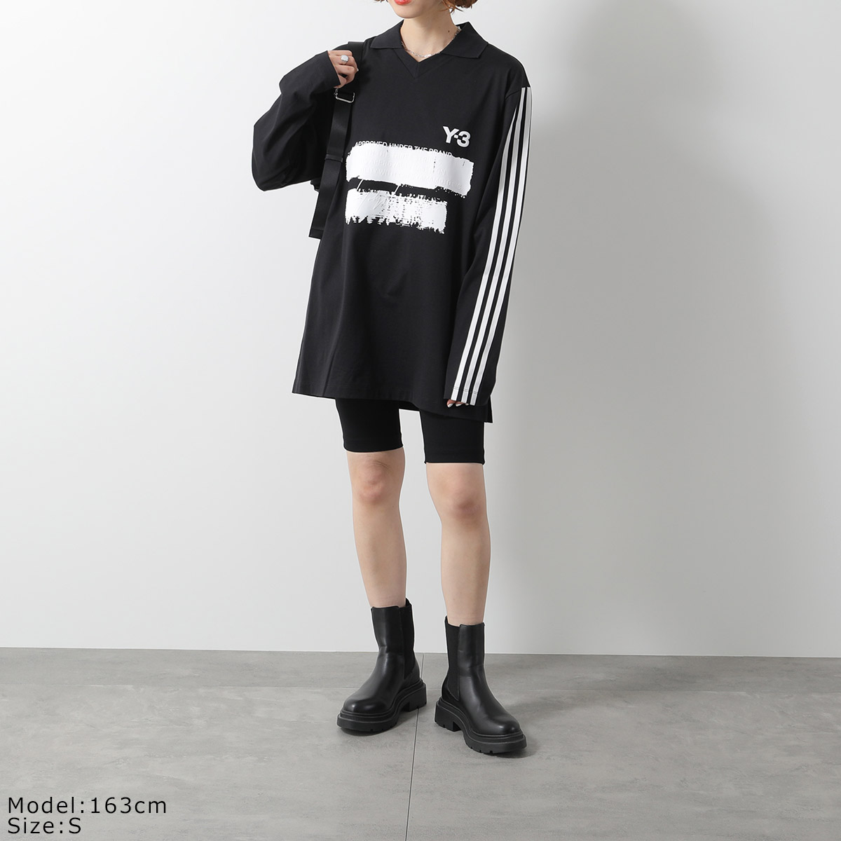 楽天市場】Y-3 ワイスリー ロングスリーブ Tシャツ U GFX LOGO LS T