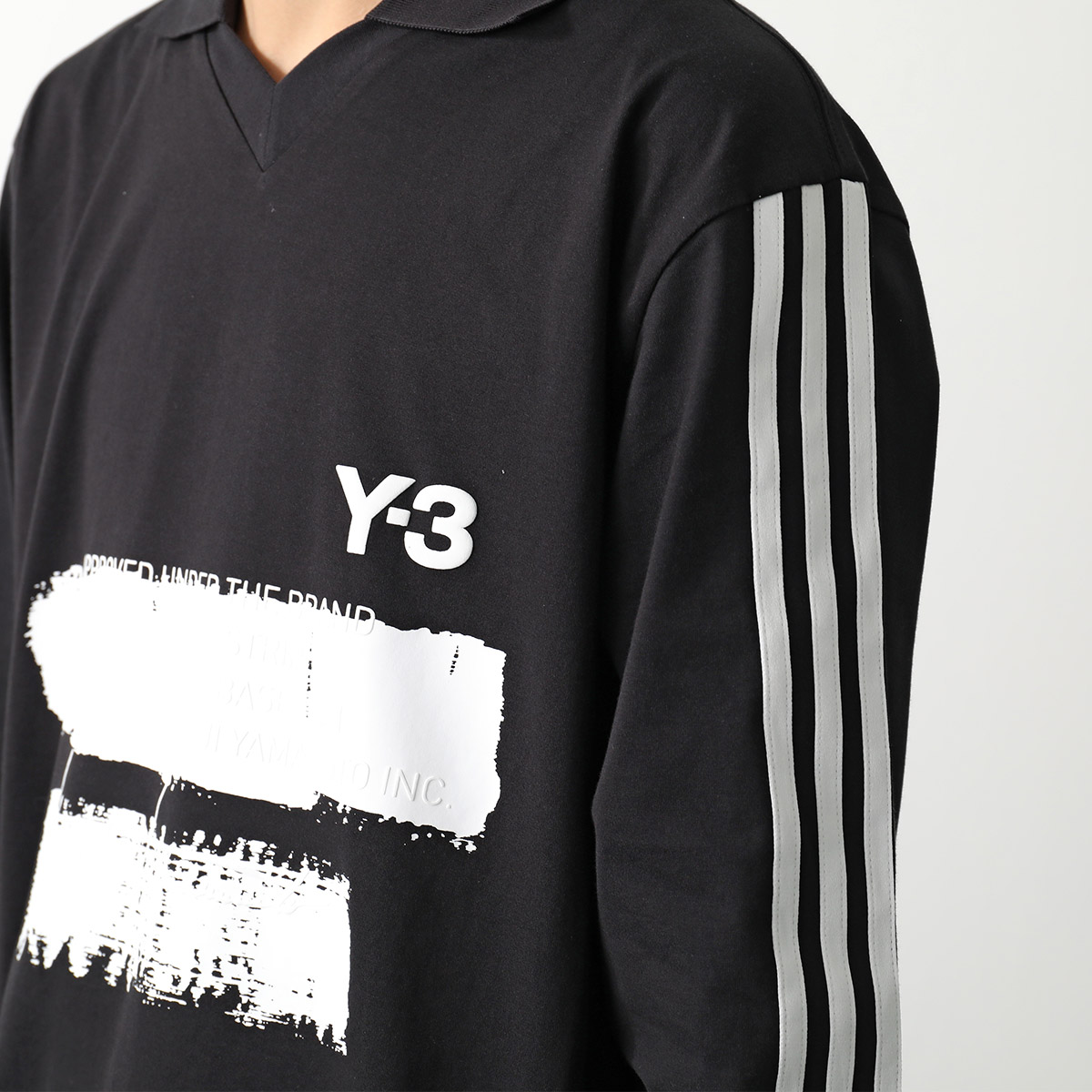 楽天市場】Y-3 ワイスリー ロングスリーブ Tシャツ U GFX LOGO LS T