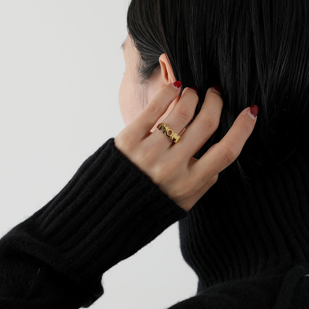 楽天市場】MARIA BLACK マリアブラック リング Mom Ring マム 500364