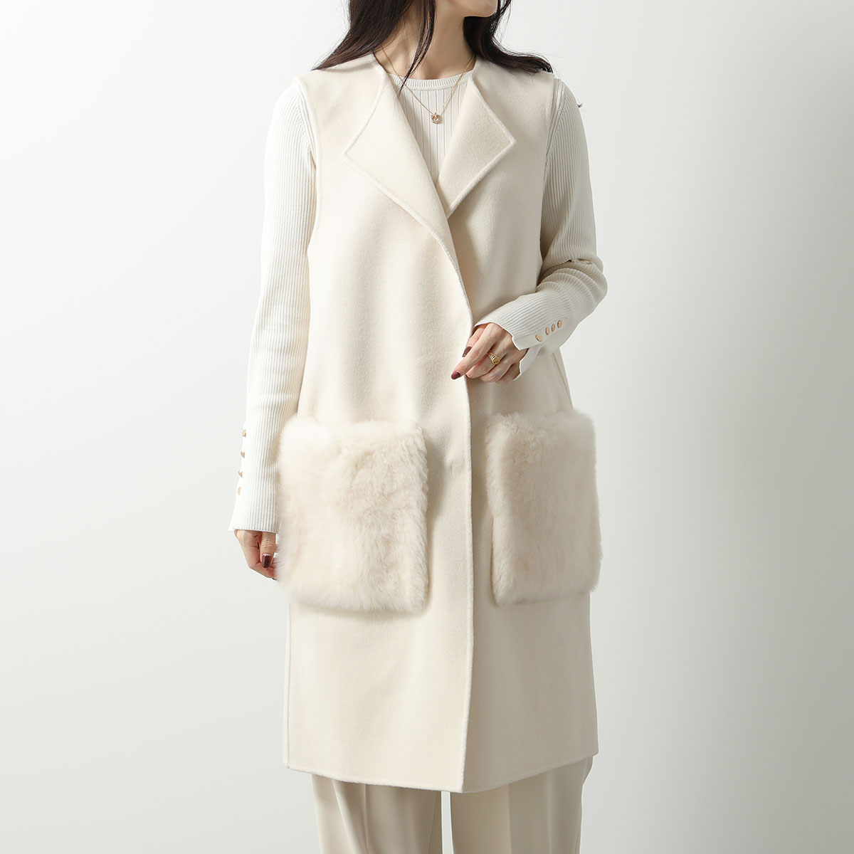 楽天市場】KARL DONOGHUE カールドノヒュー ファー ベスト BWCLGW3