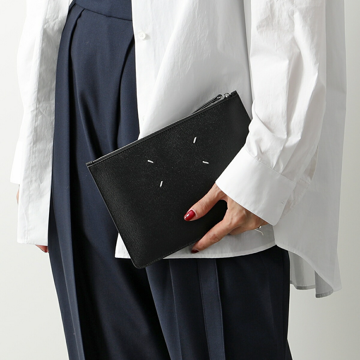 楽天市場】MAISON MARGIELA メゾンマルジェラ 11 クラッチバッグ