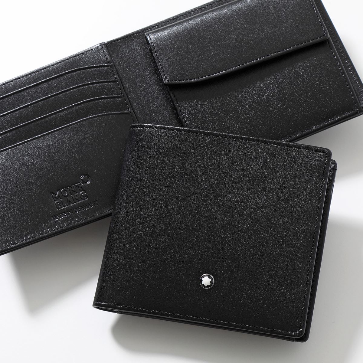 楽天市場】MONTBLANC モンブラン 二つ折り財布 MST Wallet 4cc Coin