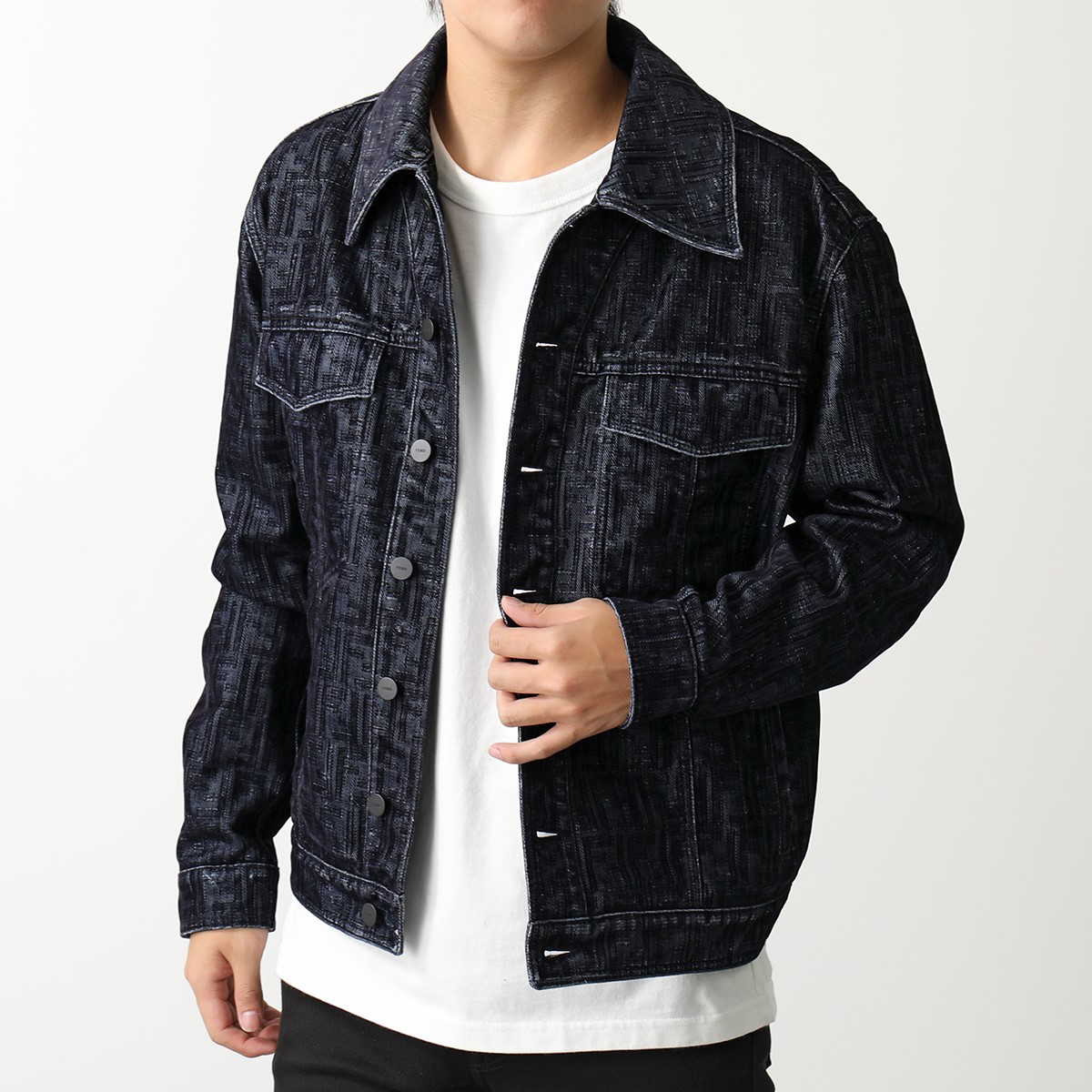 楽天市場】FENDI フェンディ デニムジャケット FW0428 APSW メンズ