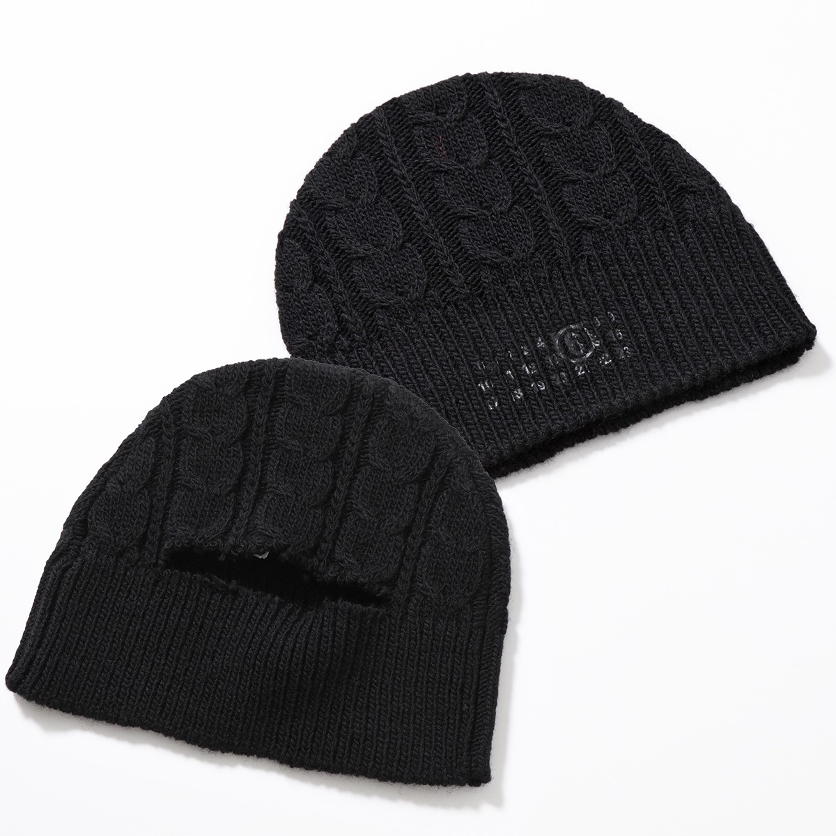 楽天市場】MM6 エムエムシックス メゾンマルジェラ ニット帽 S62TB0001