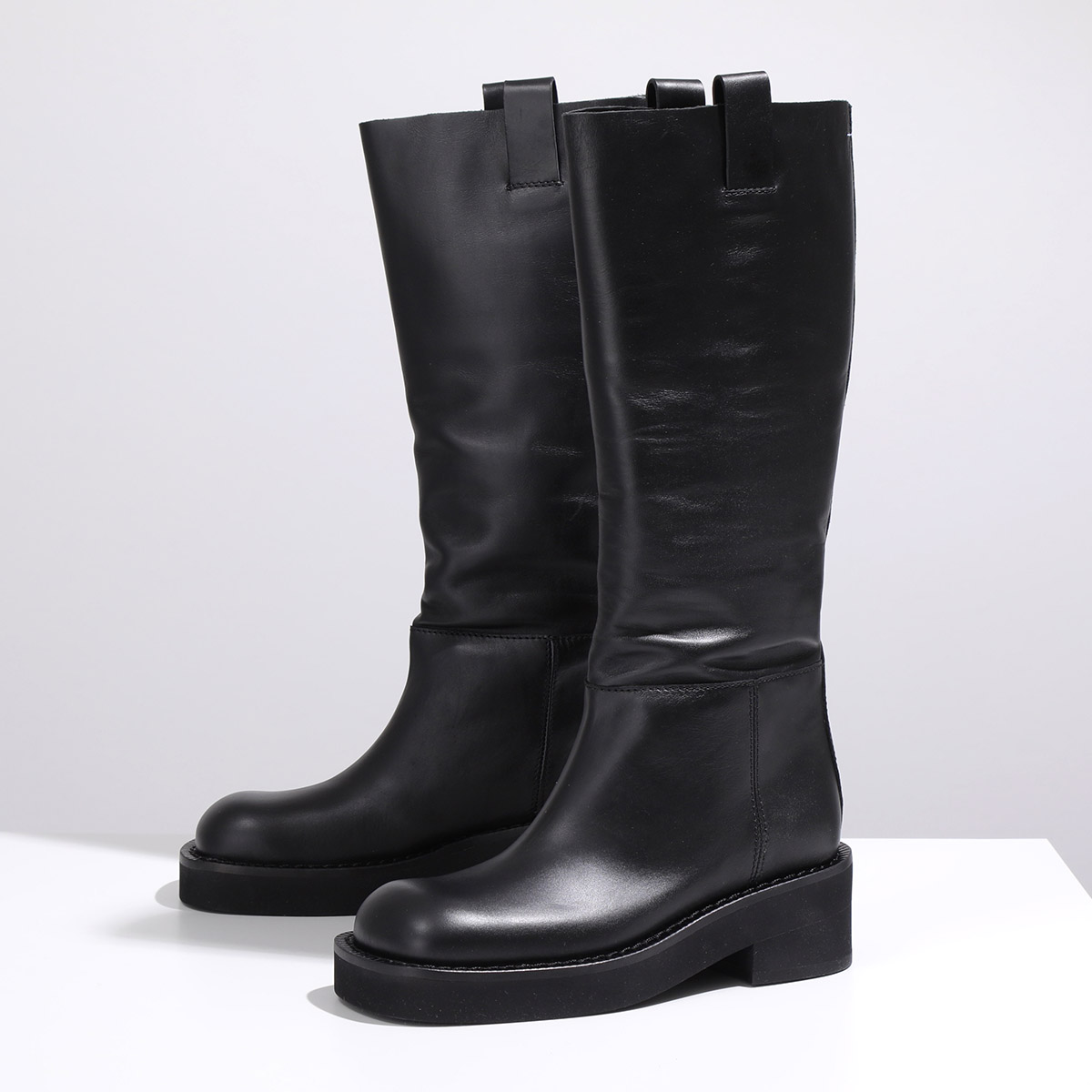 楽天市場】MM6 エムエムシックス メゾンマルジェラ ロングブーツ