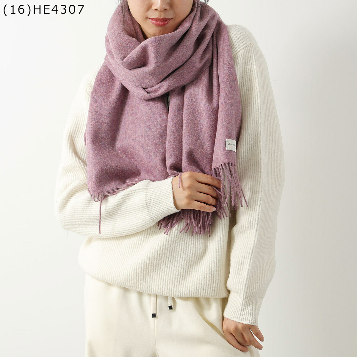 楽天市場】JOHNSTONS ジョンストンズ マフラー WA56 レディース