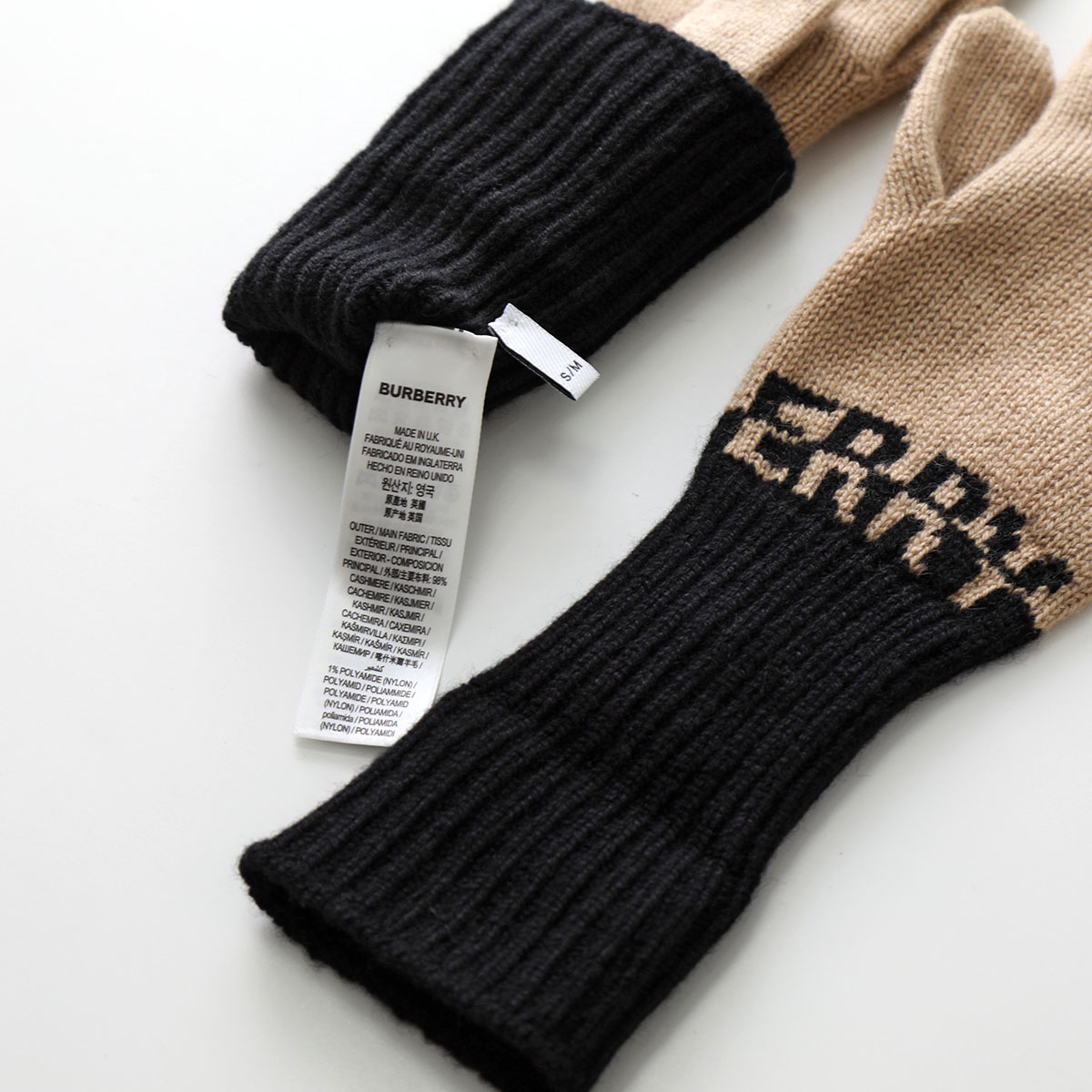 楽天市場】BURBERRY バーバリー 手袋 LG CORE CASHMERE GLOVE 8060107