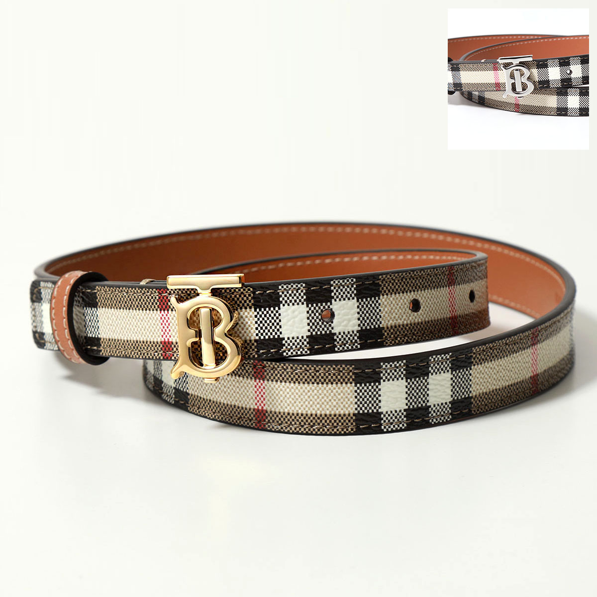 楽天市場】BURBERRY バーバリー ベルト LB TB BELT 20 NON RV DFC