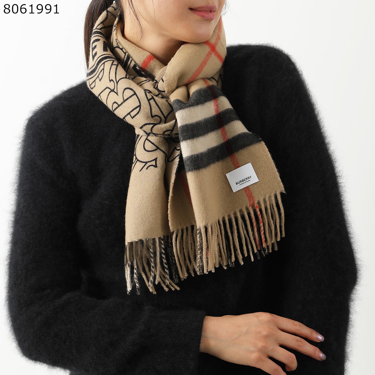 楽天市場】BURBERRY バーバリー マフラー MU 168X30 GNT CHK CS SF MU