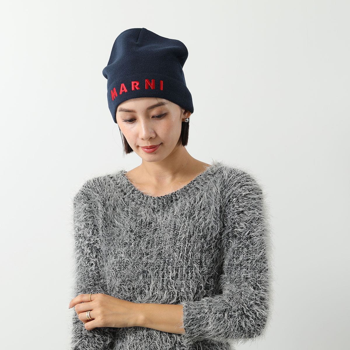 楽天市場】MARNI KIDS マルニ キッズ ニット帽 M00975 M00RG