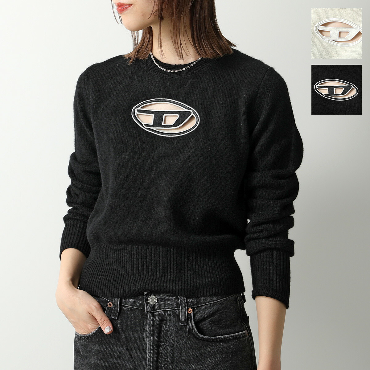 楽天市場】DIESEL ディーゼル セーター M-AREESA A06712 0KCAE