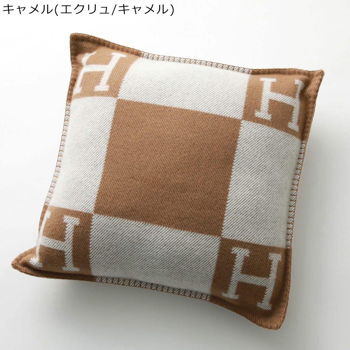 楽天市場】HERMES エルメス クッション アヴァロン CUSHION AVALON PM