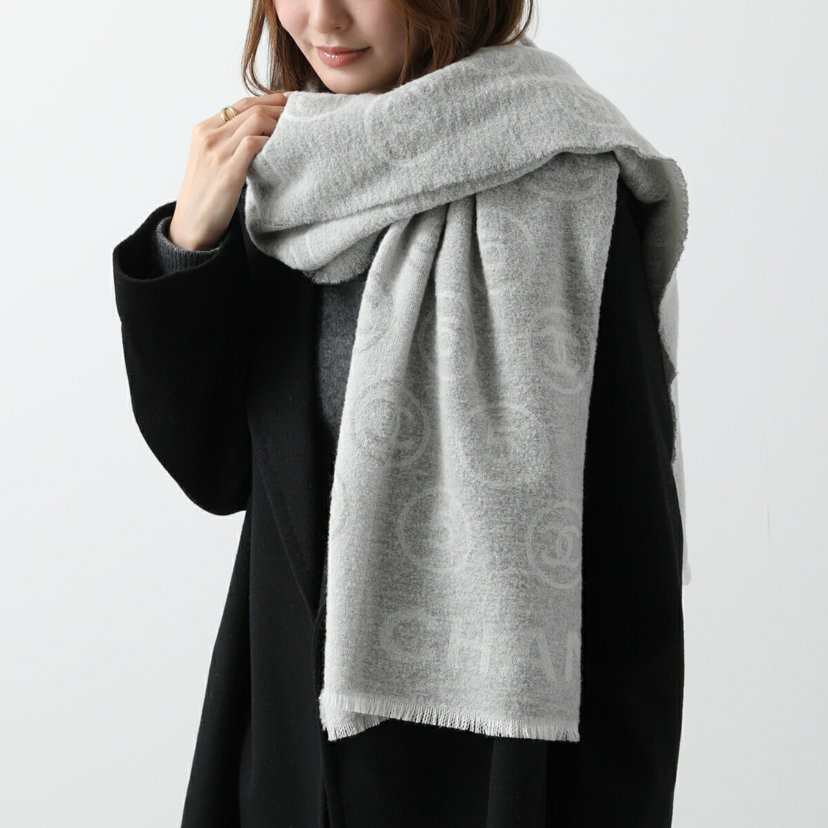 楽天市場】CHANEL シャネル マフラー AAA632 B18758 レディース