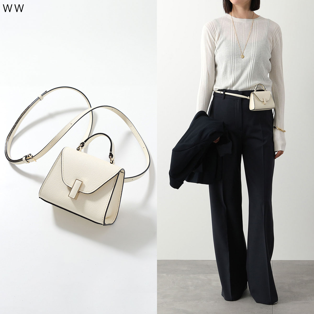 楽天市場】Valextra ヴァレクストラ ショルダーバッグ ISIDE BELT