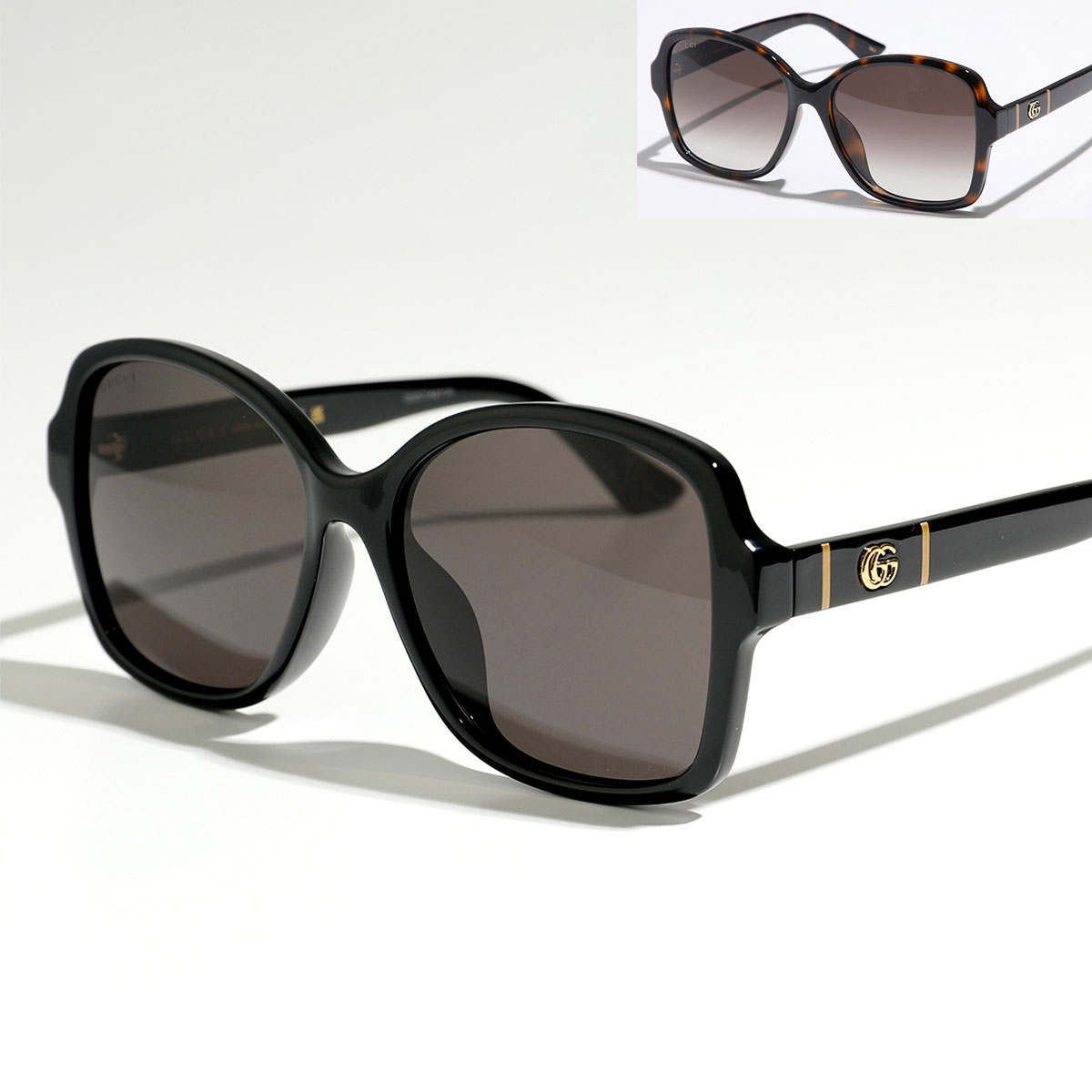 楽天市場】GUCCI グッチ サングラス GG0765SA レディース スクエア型