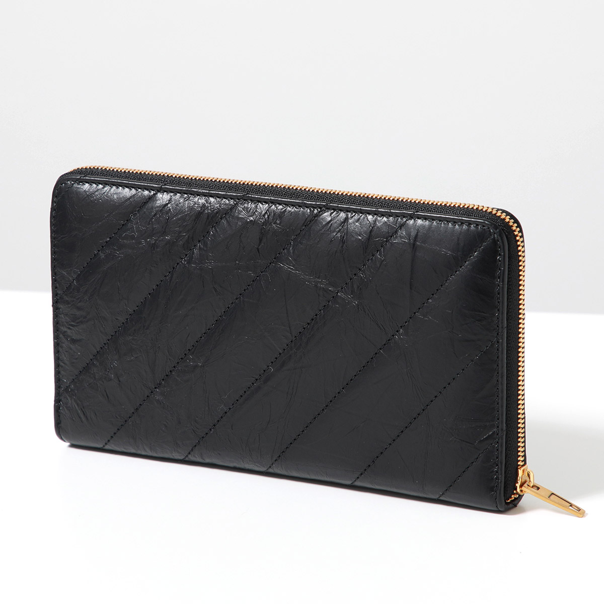 楽天市場】BALENCIAGA バレンシアガ ラウンドファスナー長財布 CRUSH