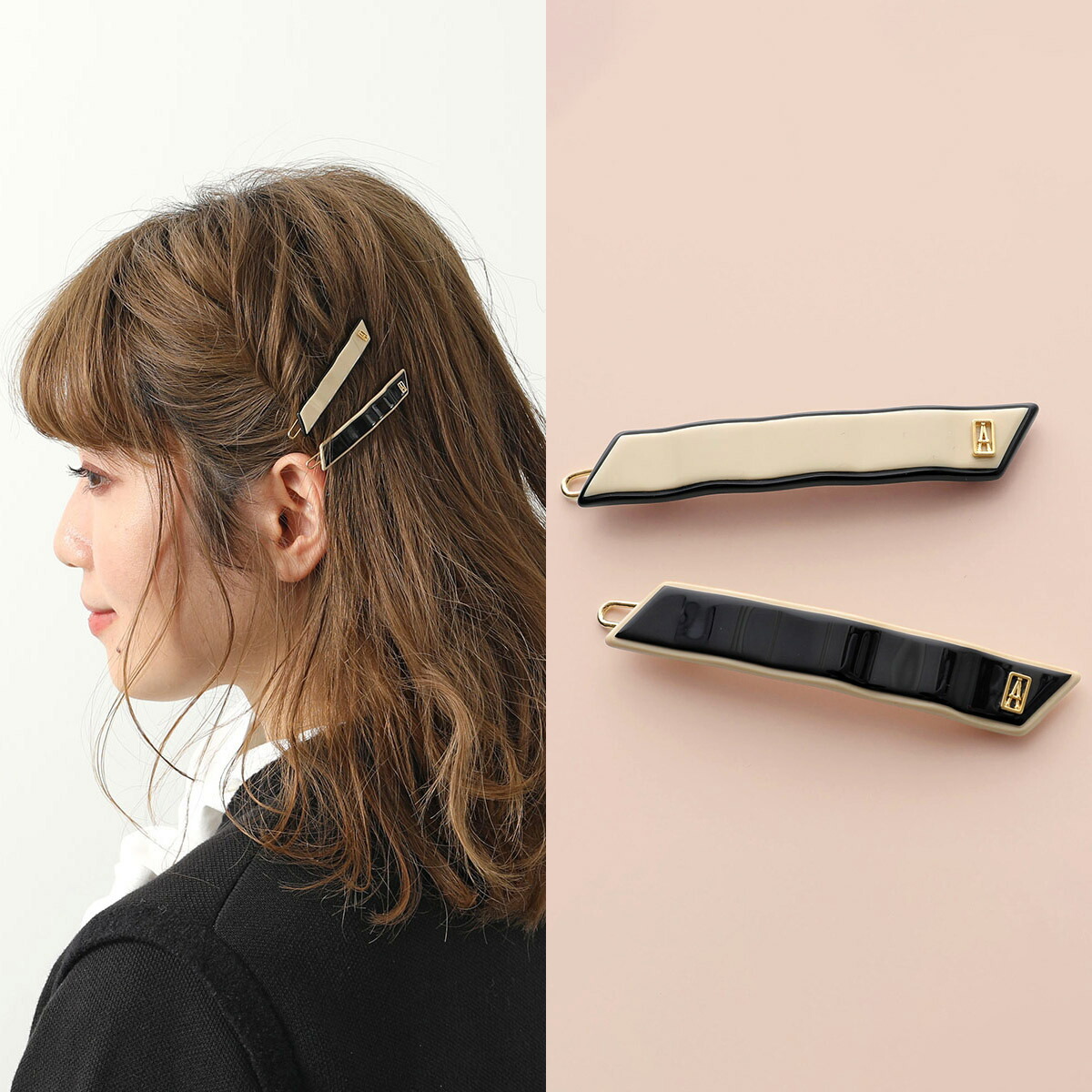 楽天市場】ALEXANDRE DE PARIS アレクサンドル ドゥ パリ ヘアピン ATB