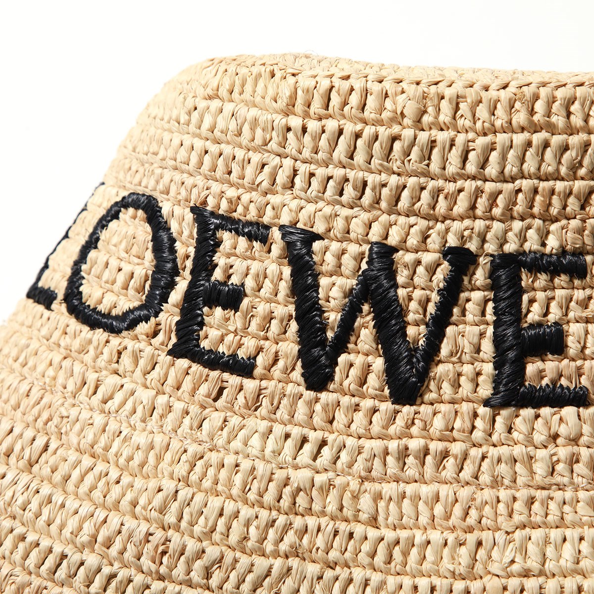 楽天市場】LOEWE ロエベ バケットハット BUCKET HAT RAFFIA LOGO