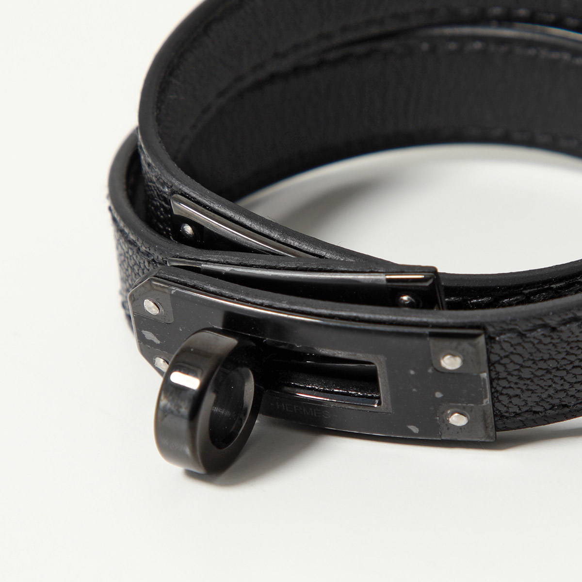 楽天市場】HERMES エルメス ブレスレット KELLY DOUBLE TOUR ケリー