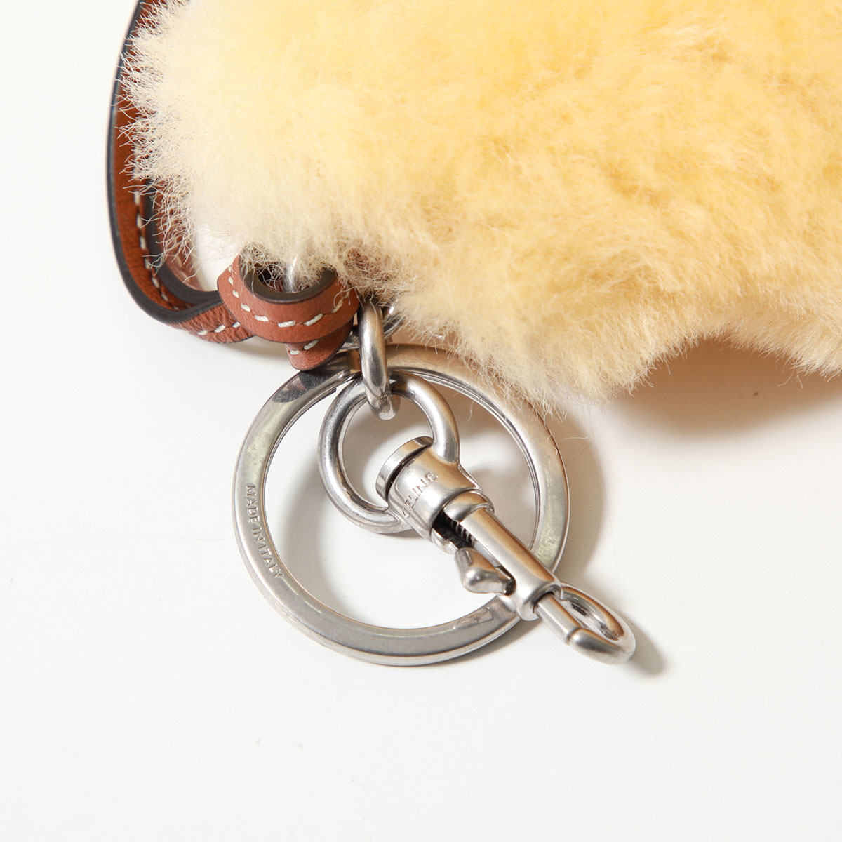 楽天市場】CELINE セリーヌ キーリング TRIOMPHE PON PON トリオンフ